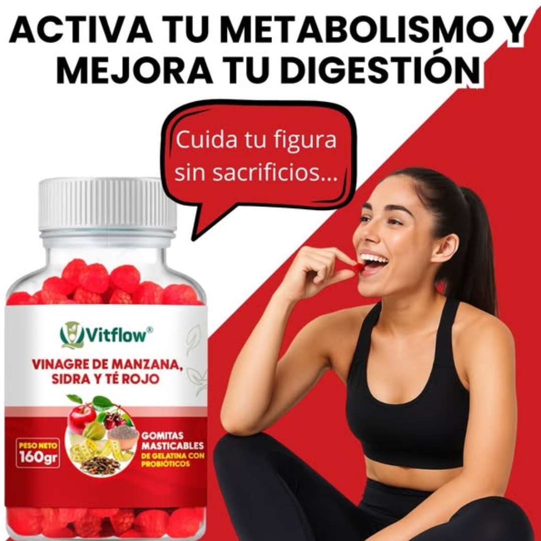 Vital Flow™ x 60 gomitas – Control natural para tu cuerpo 🌿