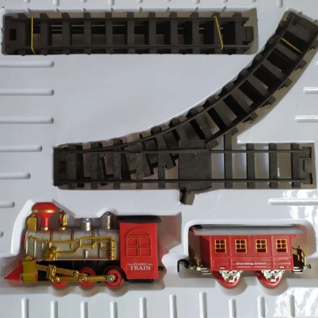 TrenNavidad™ Clásico con Humo – Magia en tu hogar 🎄