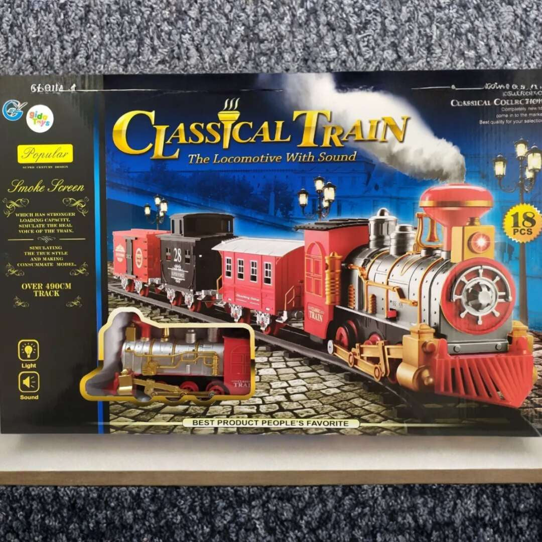 TrenNavidad™ Clásico con Humo – Magia en tu hogar 🎄