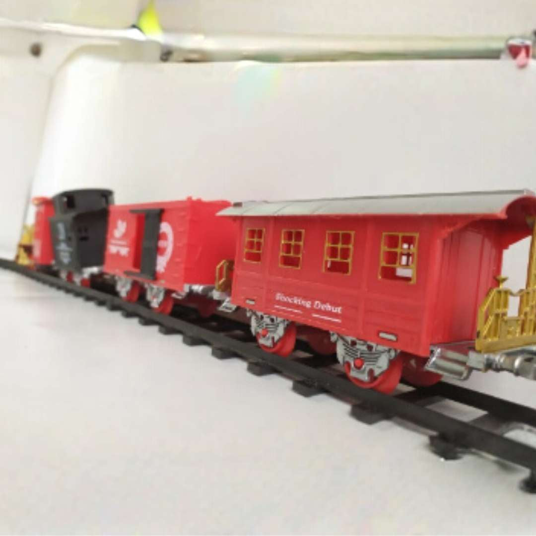 TrenNavidad™ Clásico con Humo – Magia en tu hogar 🎄