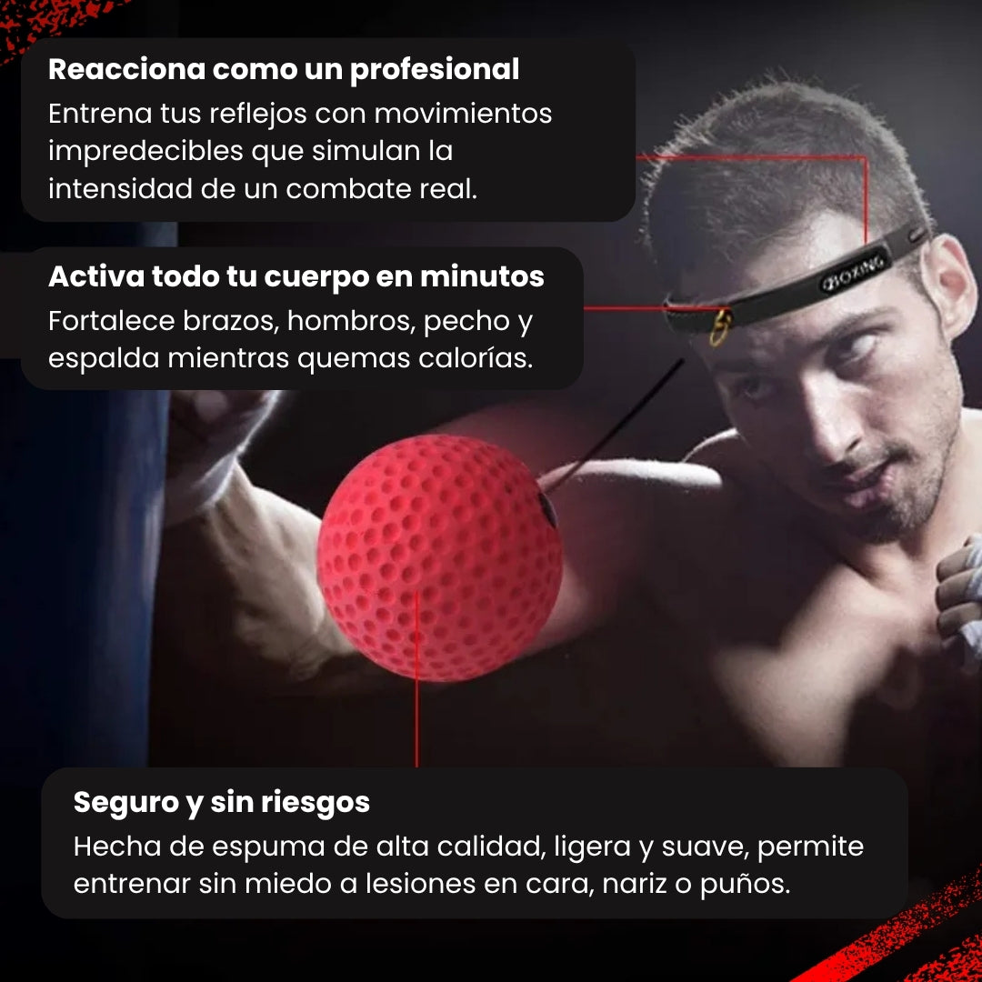 ReflexBall™ Pro – Entrena tus reflejos y coordinación 🥊