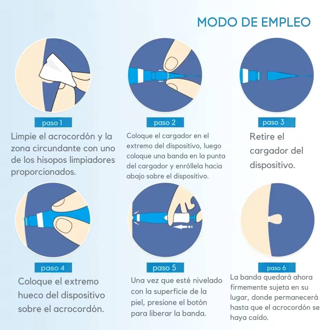 Removedor de verrugas  SkinClean™ – ¡  fácil y seguro! ⚡