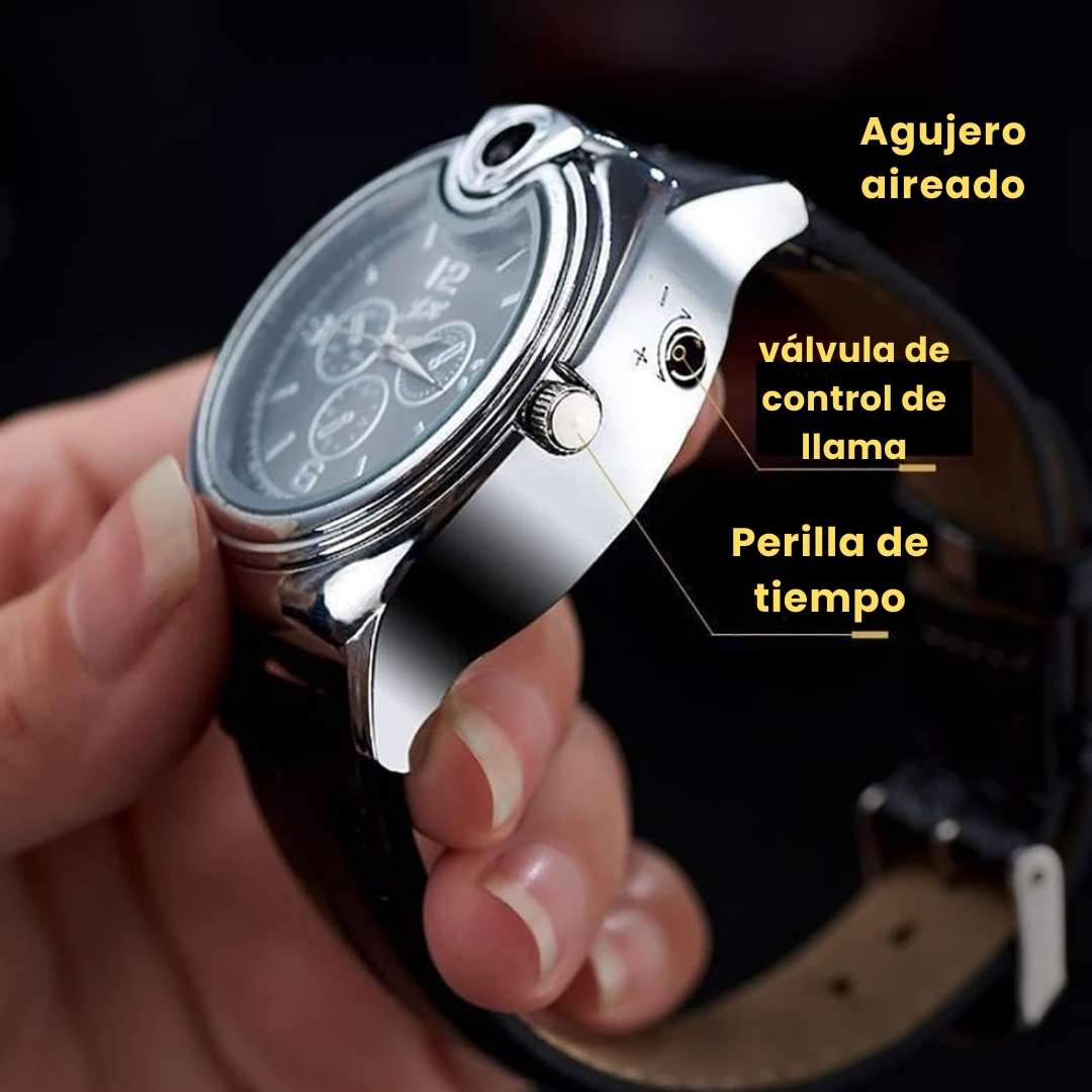 Reloj Encendedor™ – Elegancia y Fuego en tu Muñeca ⌚🔥