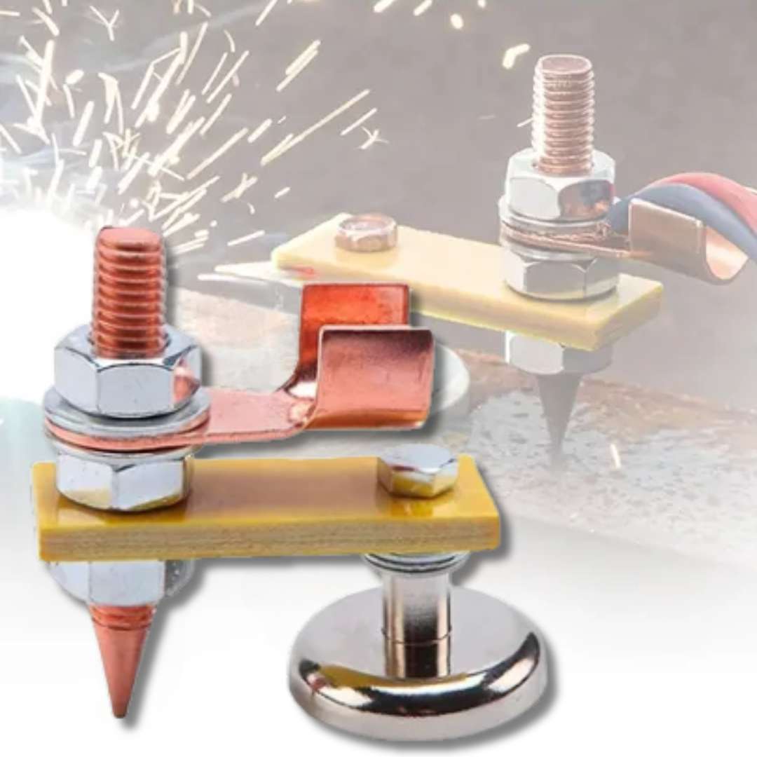 Soporte Tierra Magnético™ – Conexión profesional y segura 🤝