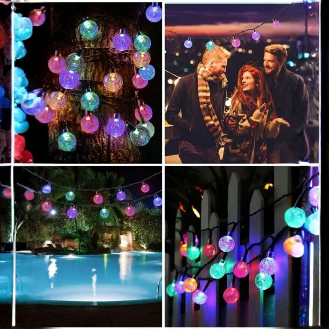LumiBurbujas™ Solar – Luces Decorativas LED 🌟