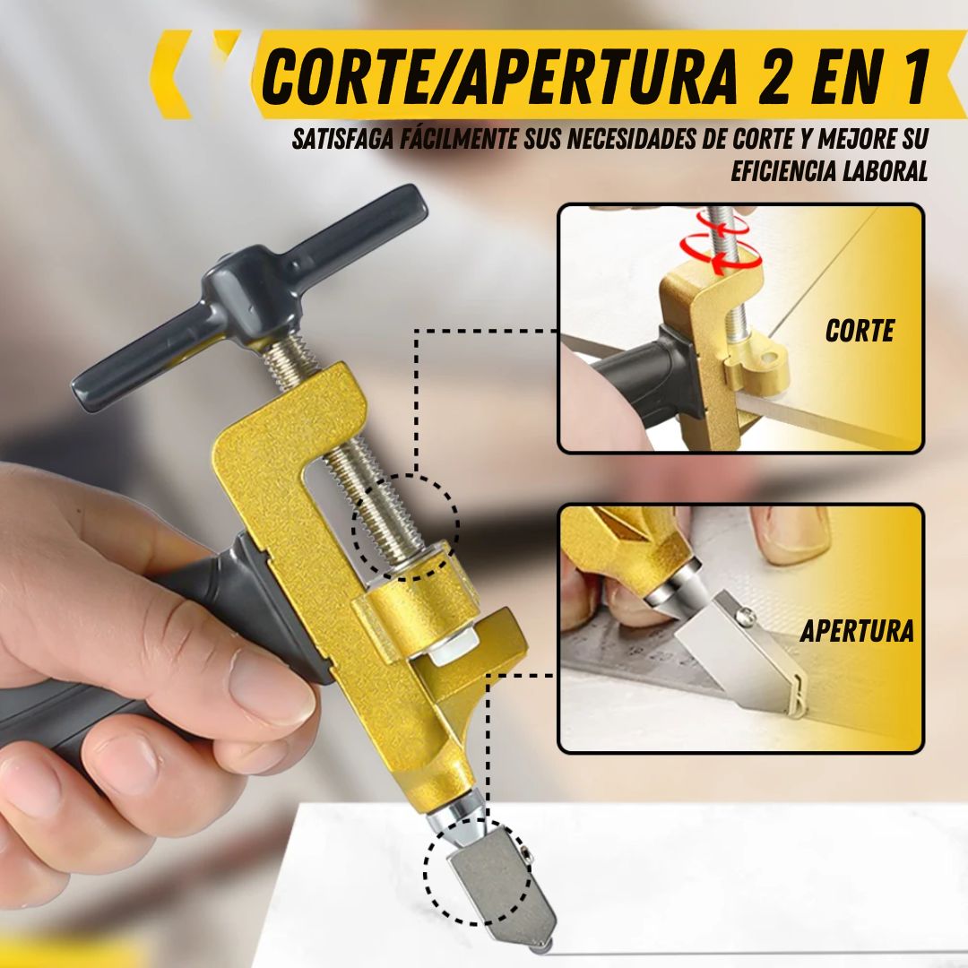 Cortador Pro™ con Mango Ergonómico – Corte Cerámico sin Esfuerzo 🧱