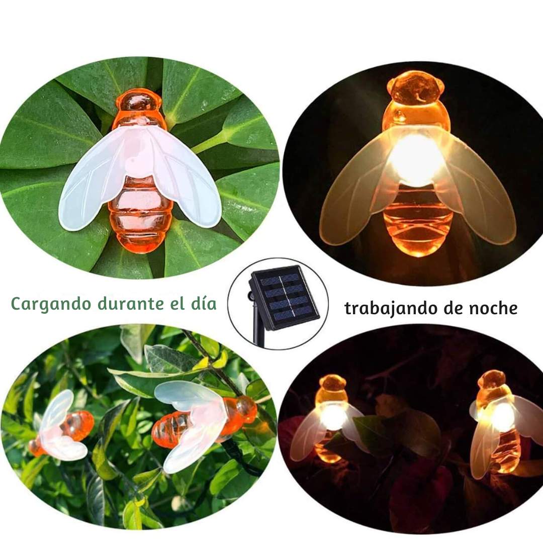 🌞 Luces Solares Abejitas™ – Magia para tu jardín 🐝