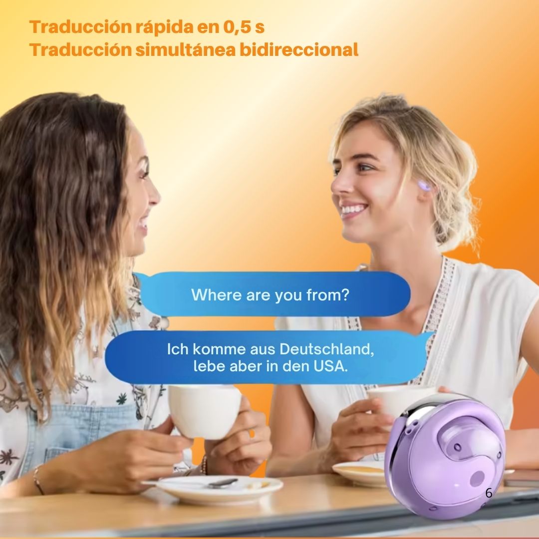 Auriculares Traductores AI 🔊