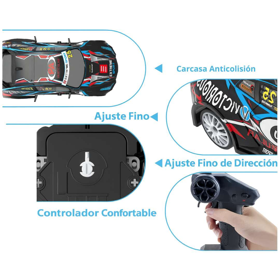 DriftMaster™  Batería + Repuestos 🚗⚡