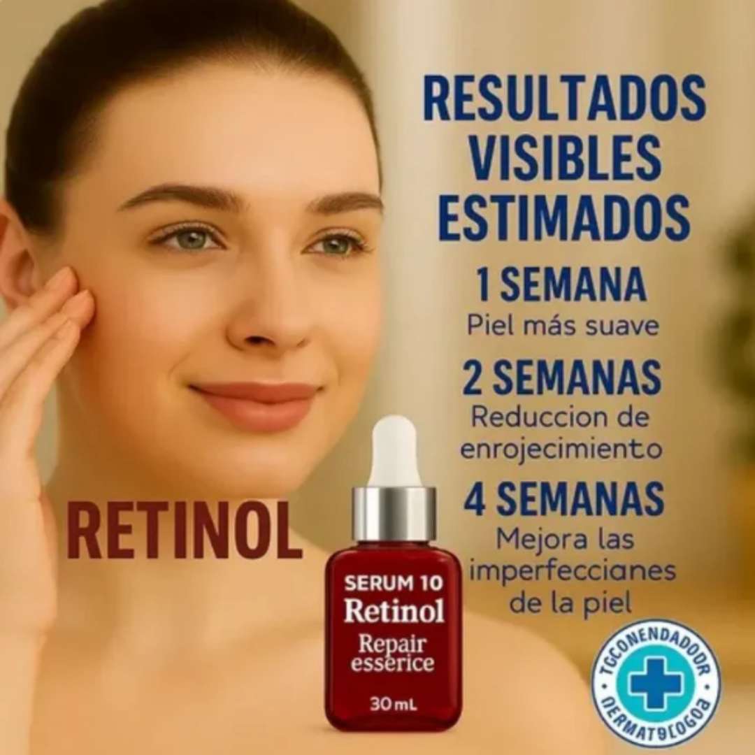 Sérum Retinol X2  Anti-Edad 30 ml – Renovación Nocturna ✨