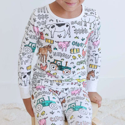 Pijamas para Pintar™ – Diversión creativa con colores lavables 🖍️