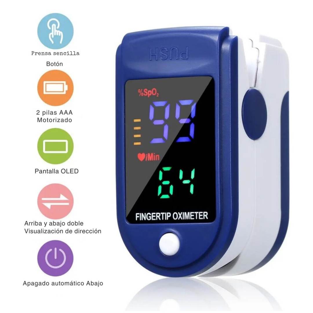 Combo Salud Vital™ – Tensiómetro Digital + Oxímetro de Pulso ♥️