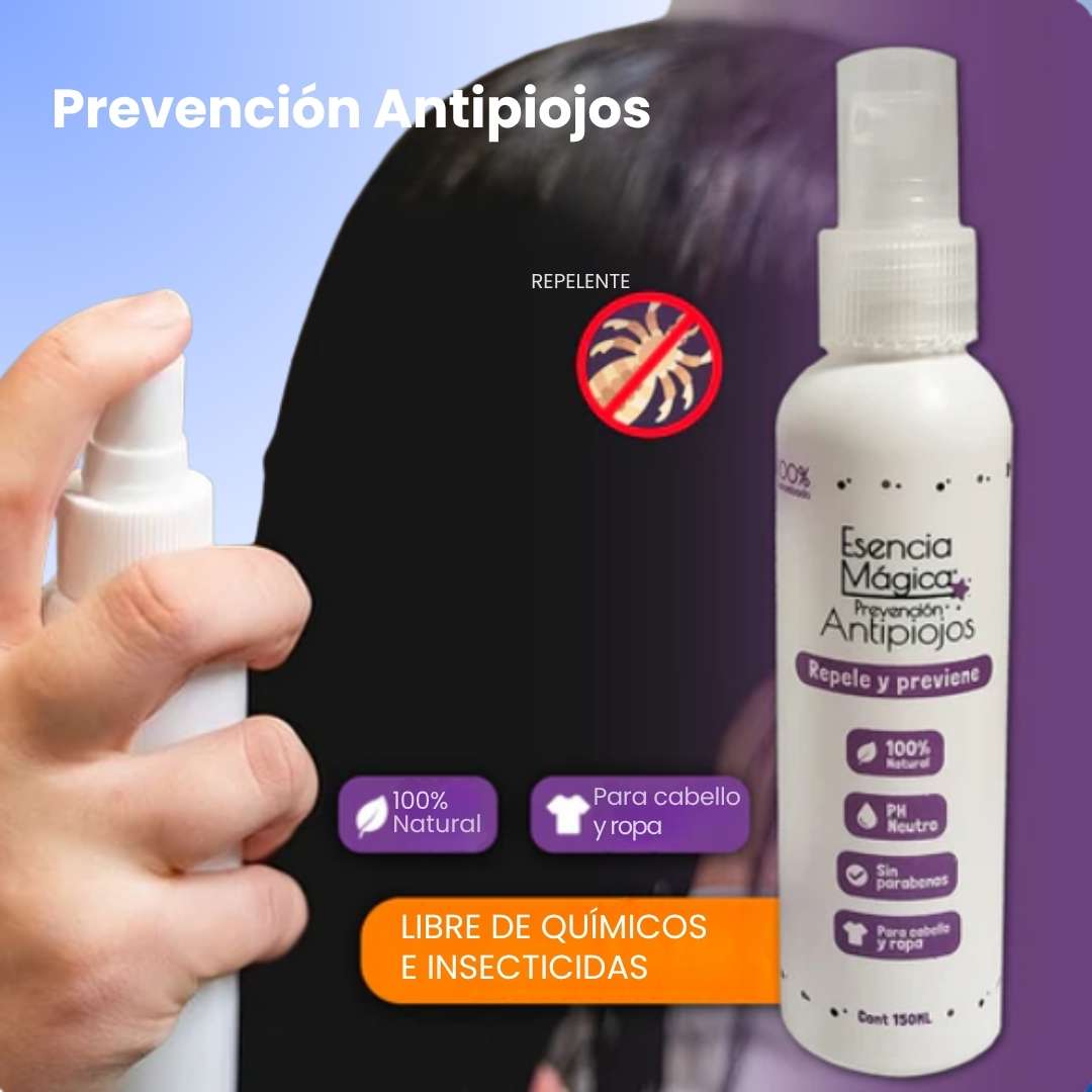 Kit Natural AntiPiojos PRO x3🧼🌿✨