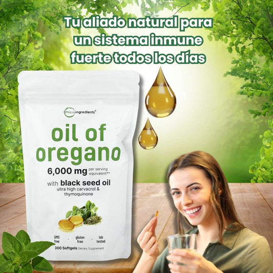 Oil of Oregano™ + Black Seed – Escudo natural para tus defensas 🌿