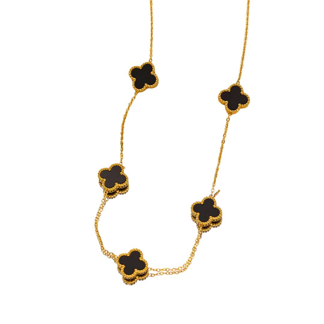 Van Cleef™ – Collar unisex trébol Exquisitez y buena suerte 🍀
