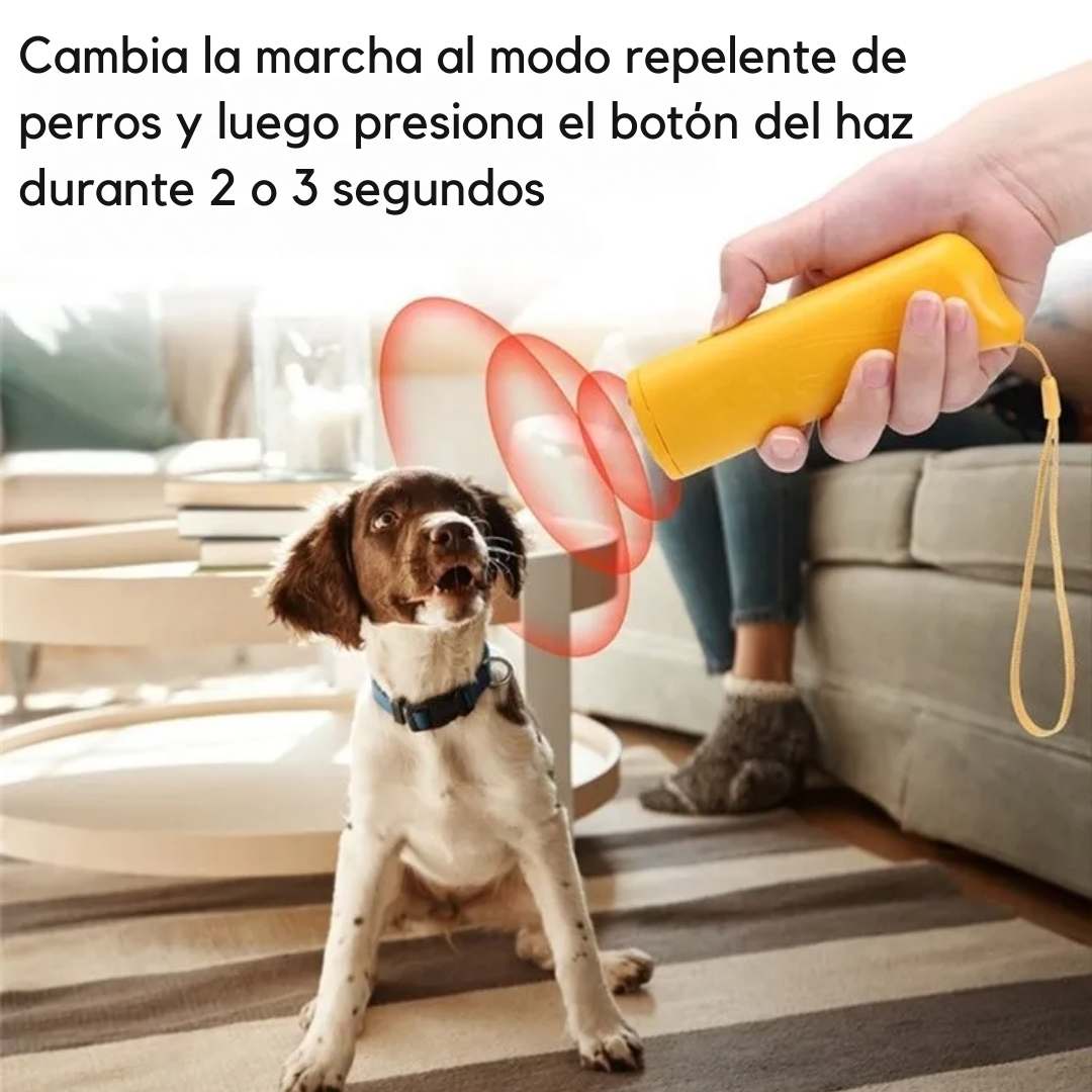 Trainer Sonic™ – Dispositivo Ultrasónico de Adiestramiento y Control Canino Portátil 🐶