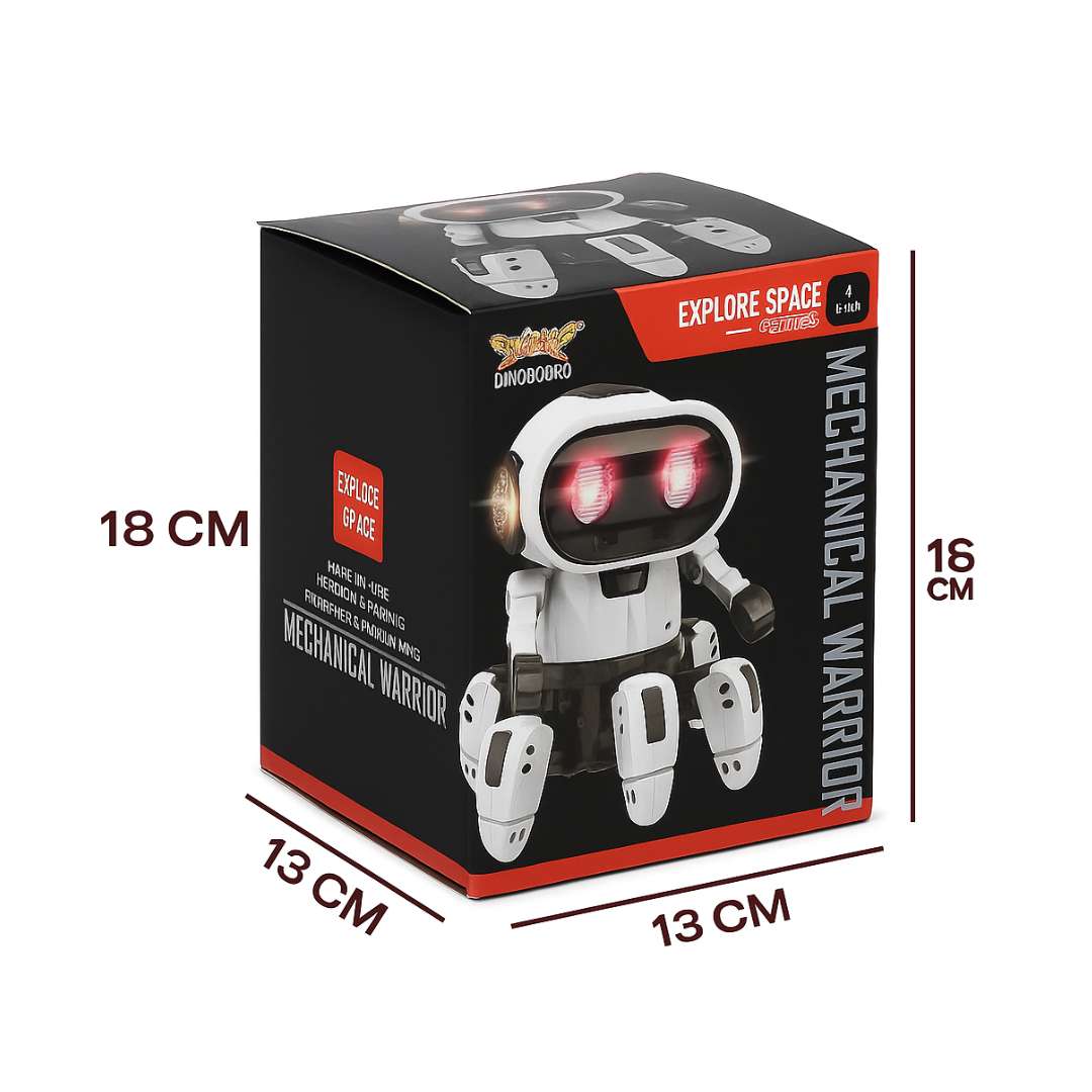RoboBaila360™ – 6 Patas con Luces, Sonido y Giro 360° 🤖