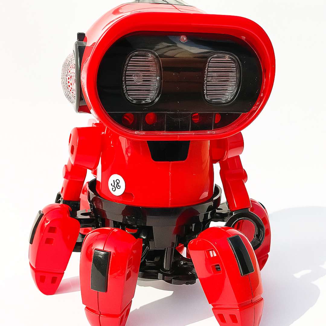 RoboBaila360™ – 6 Patas con Luces, Sonido y Giro 360° 🤖