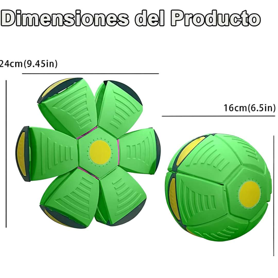 Pelota Platillo Transformable™ – Diversión que vuela sola ⚽ 🛸