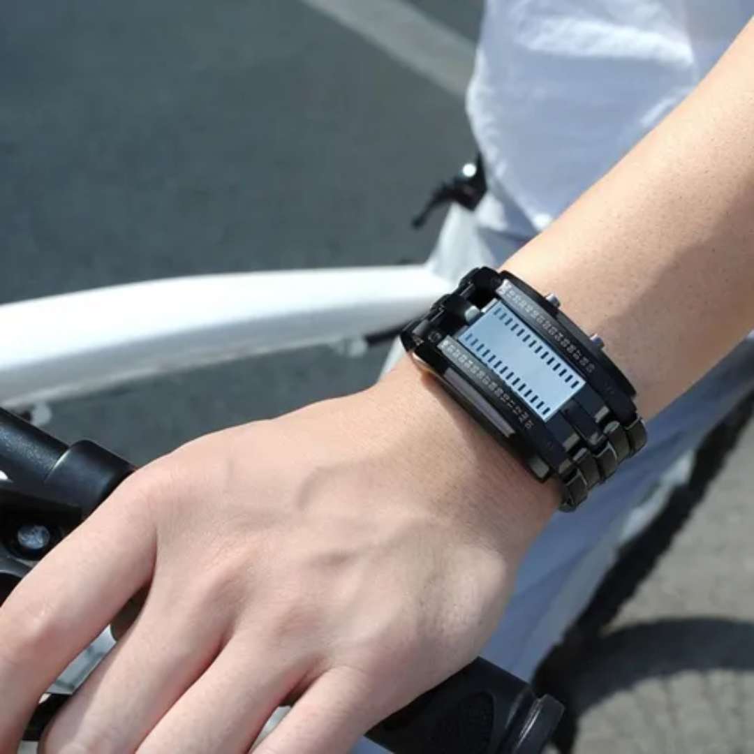 Reloj Binario LED ™ – Estilo futurista y hora visible siempre 🕒