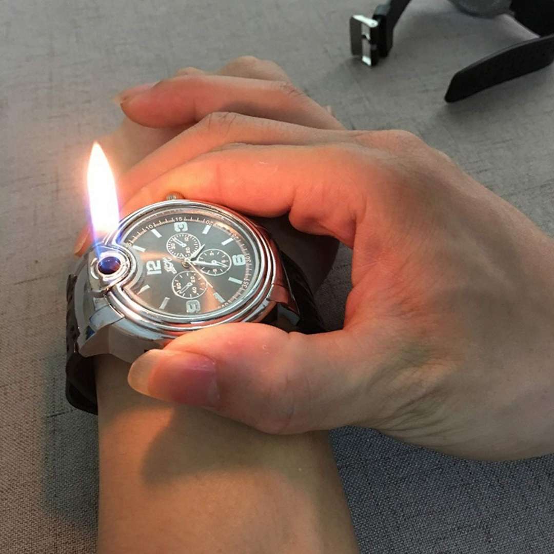 Reloj Encendedor™ – Elegancia y Fuego en tu Muñeca ⌚🔥