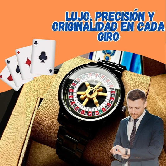 Reloj Ruleta™ – Estilo que Gira con Personalidad 🕹️