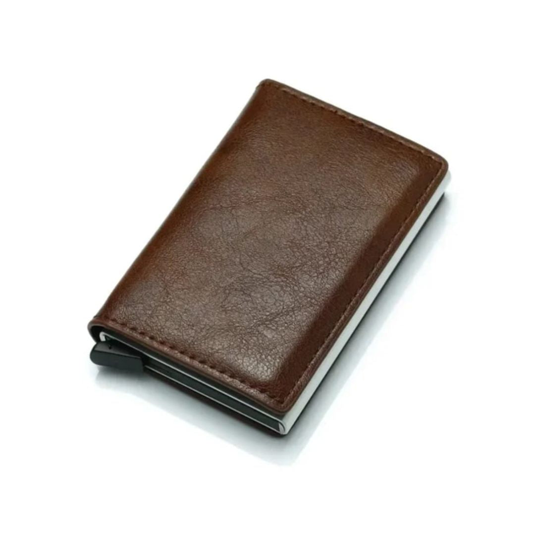 Billetera Tarjetero Automática RFID en Fibra de Carbono – Seguridad y Estilo en tu Bolsillo 🔒