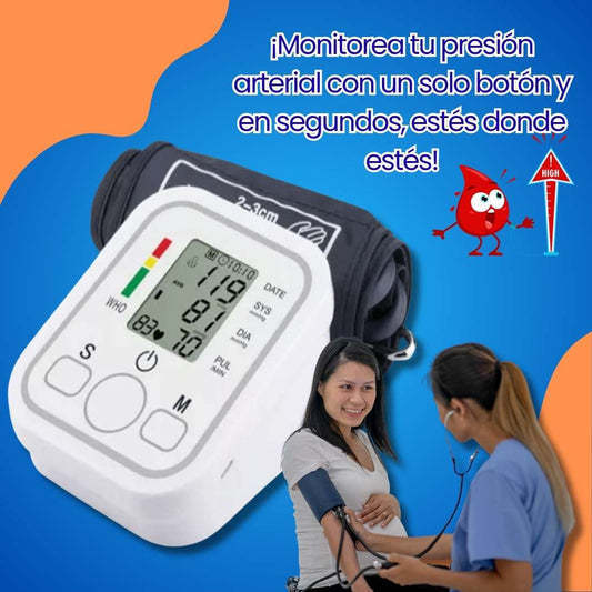 Tensiómetro Digital de Brazo – Controla tu salud desde casa con precisión médica 🩺