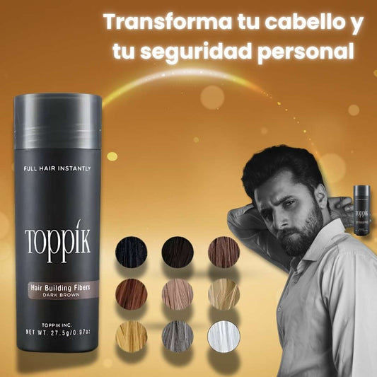 Toppik™ Fibras Capilares  – Cabello más denso al instante 💇‍♂️
