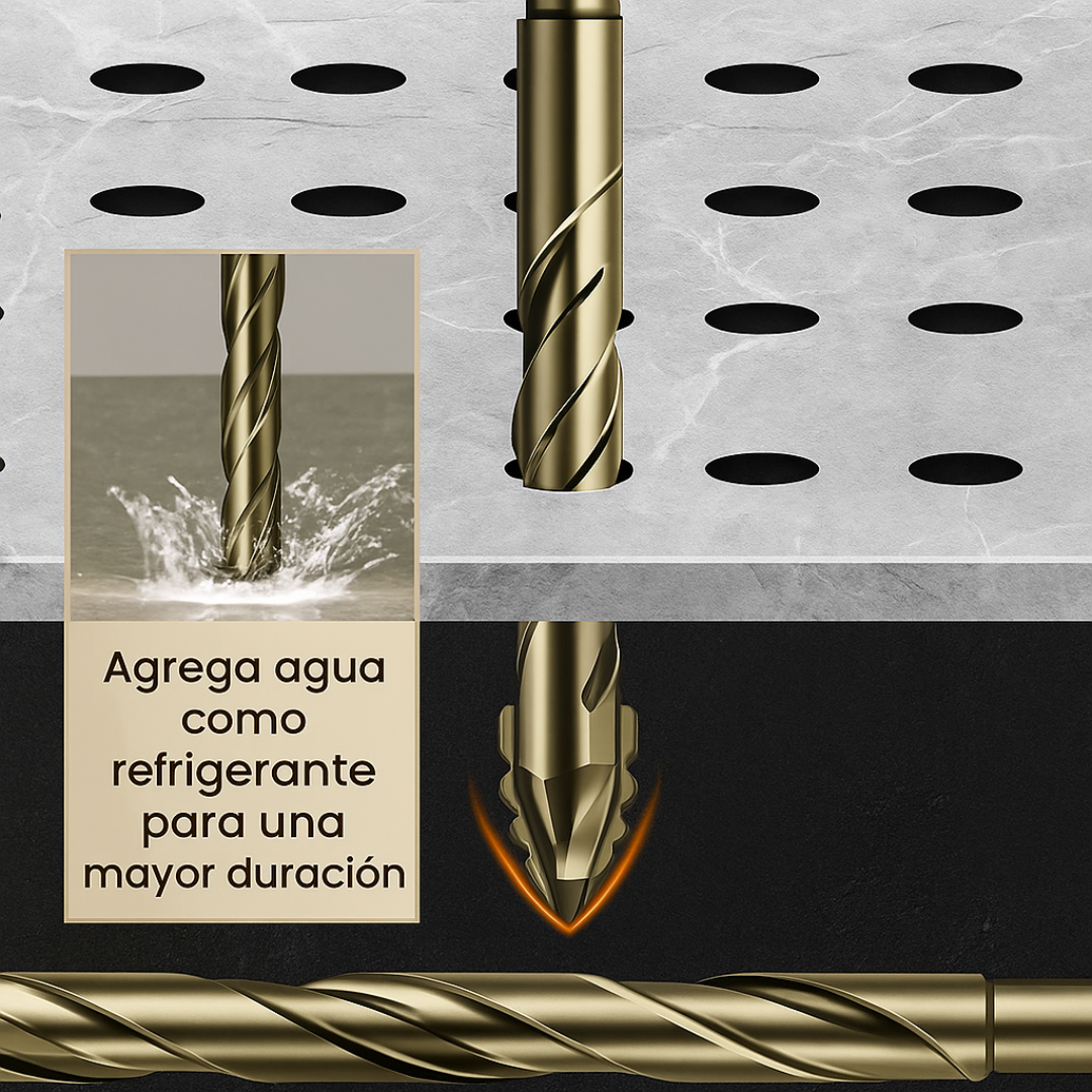 Brocas MaxPro™ – Resistencia Total 🛠️