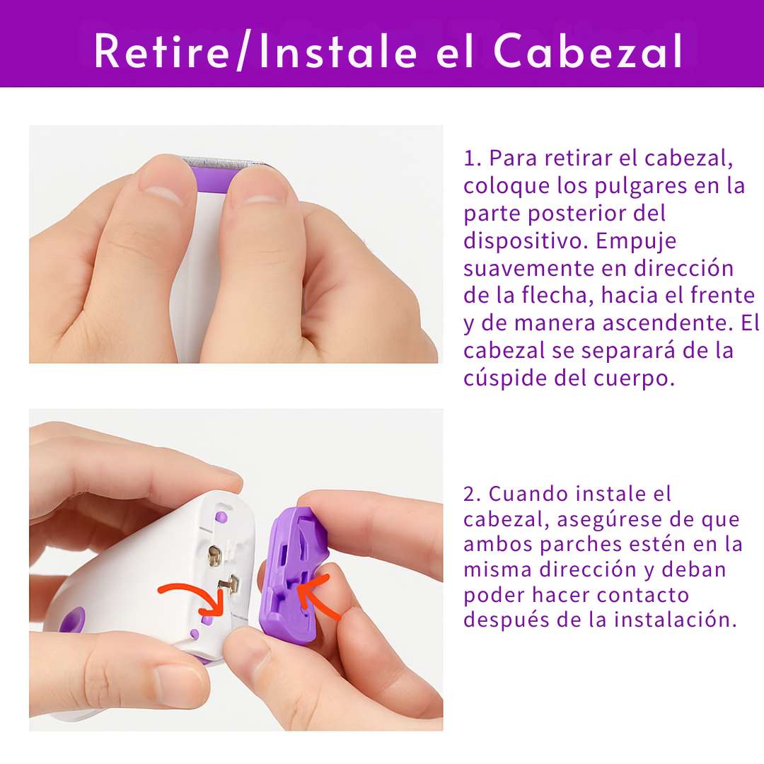 FlawlessTouch™ – Removedor de Vello Recargable 🌸