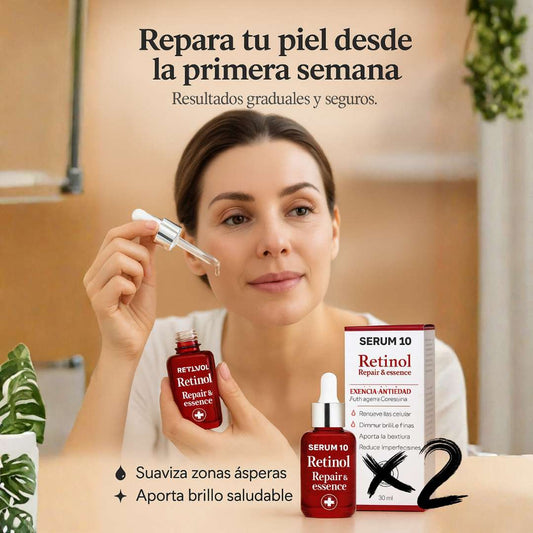 Sérum Retinol X2  Anti-Edad 30 ml – Renovación Nocturna ✨