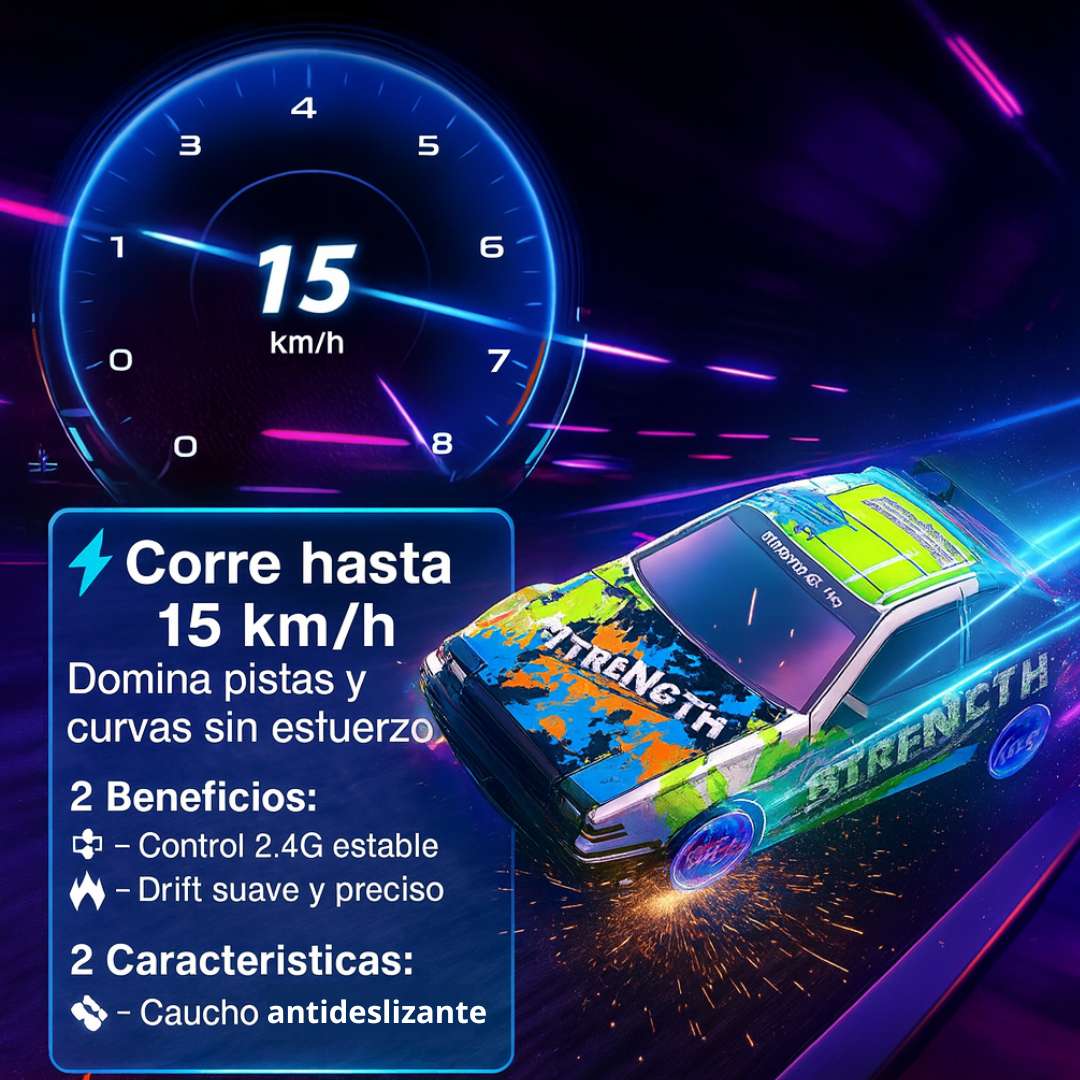 DriftMaster™  Batería + Repuestos 🚗⚡