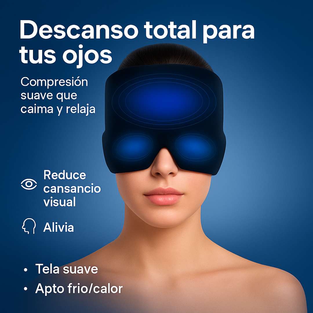 Gorro Terapéutico 360° Frío & Calor – Alivio Cefálico 🧊🔥