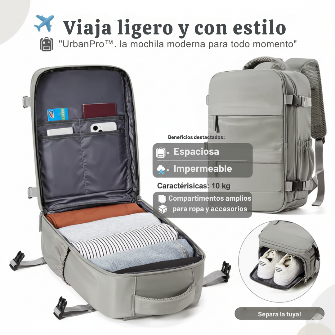 Mochila UrbanPro™ – Estilo y Comodidad 🚀