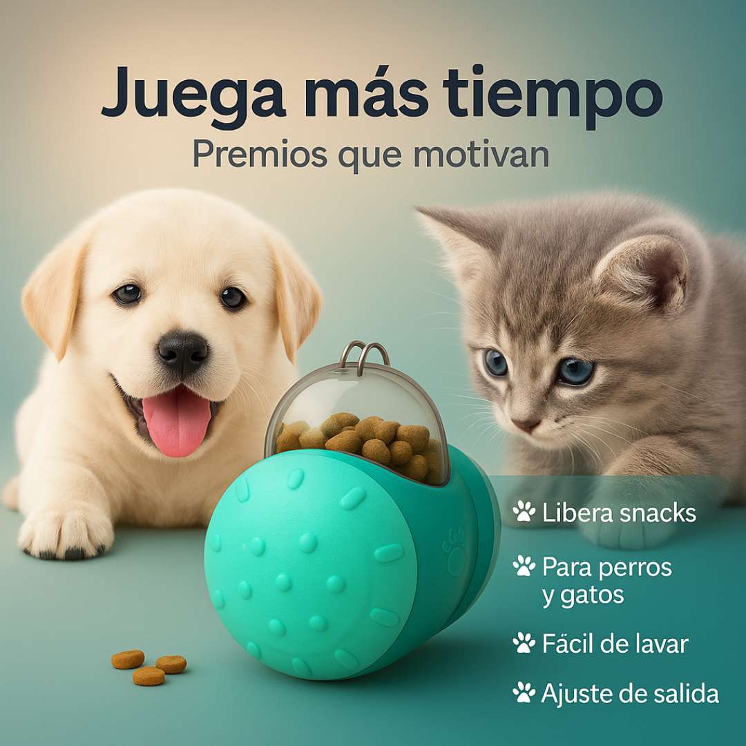 Pelota SmartTreat™ – Juego y Premios 🐾