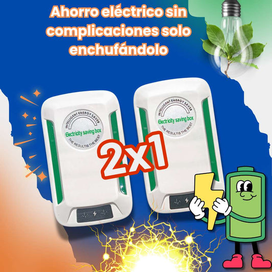 ⚡ Pack x2 Energy Saver™ – Paga menos luz y protege tus electrodomésticos desde hoy